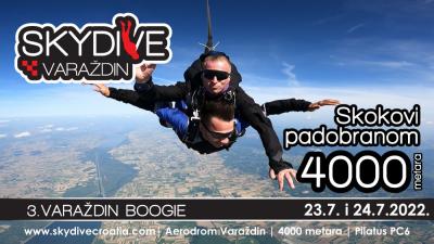 Padobranstvo u Varaždinu – 3. Skydive Boogie Varaždin