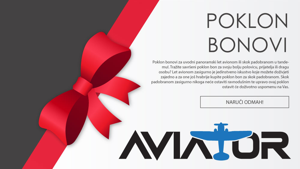 Najam padobranaca za evente