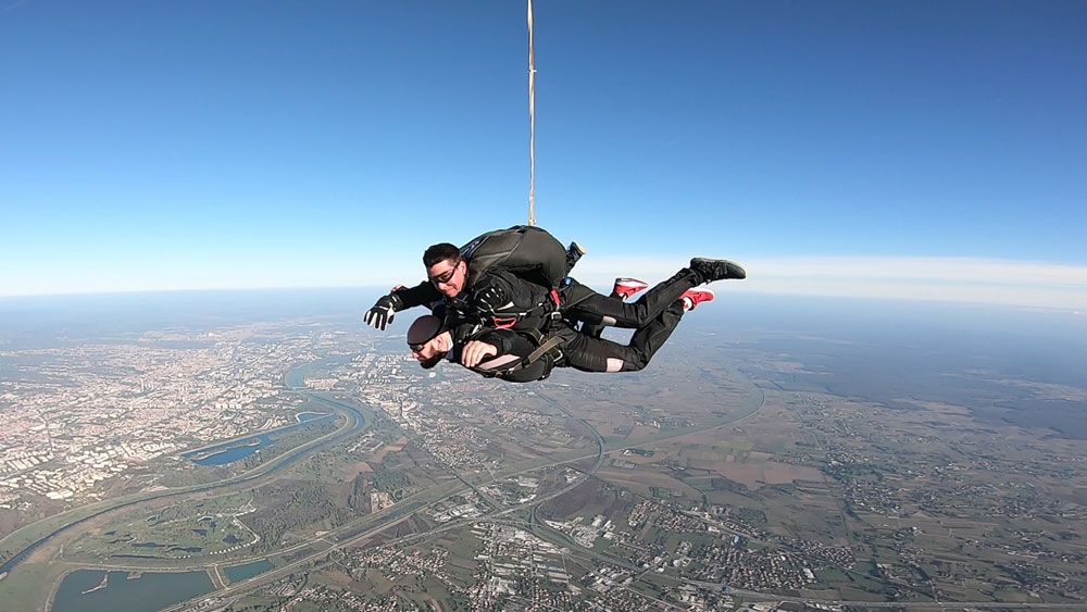 Tandem skok padobranom